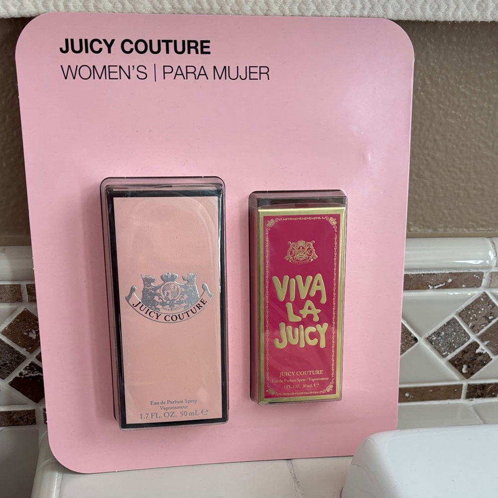 Juicy Couture Women's Fragrance Duo - Pink and Gold
